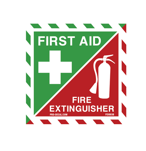First Aid - Fire Exinguisher