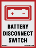 Battery Disconnect Switch
