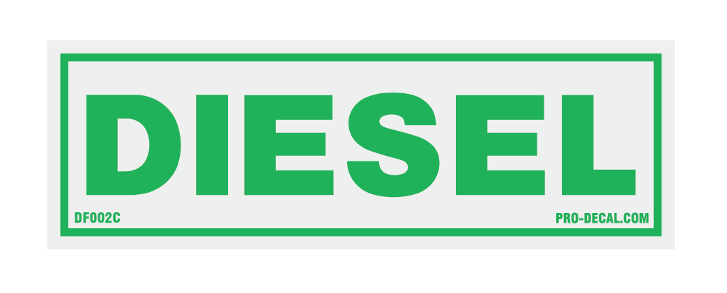 Pro Decal - Warning Decals | Diesel 2